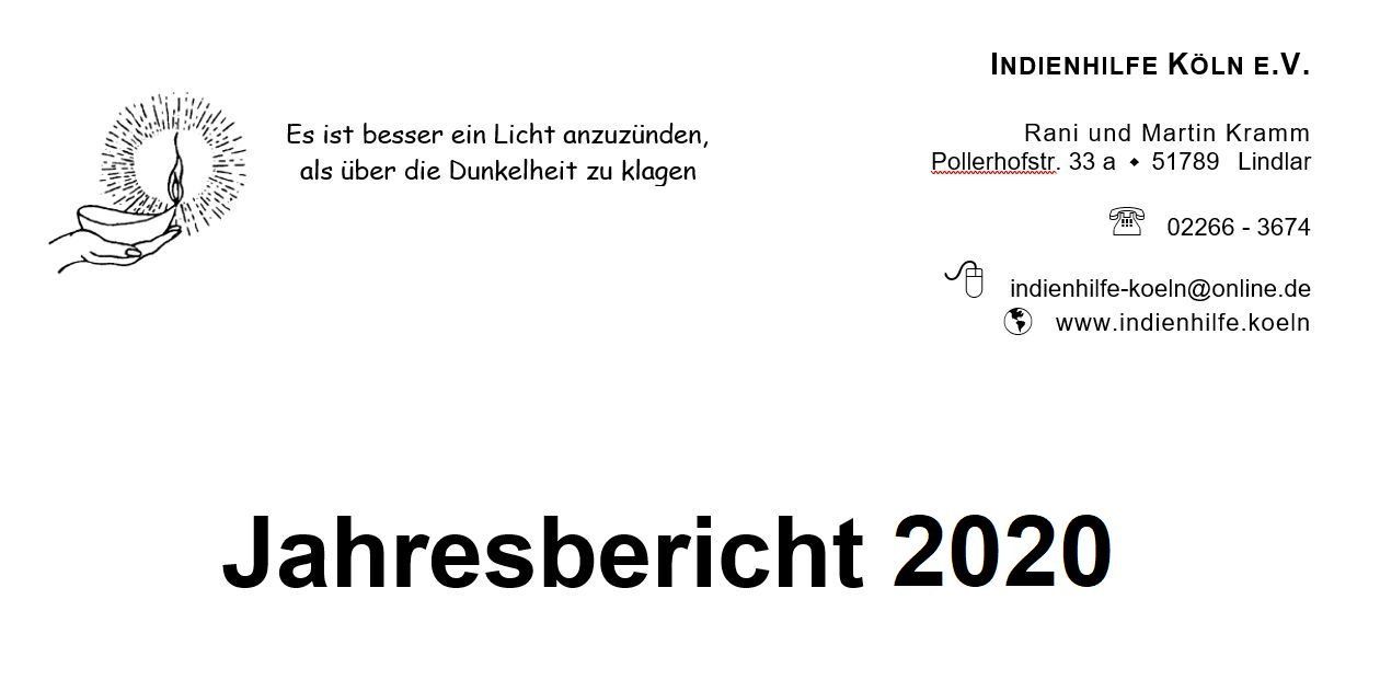 Jahresbericht 2020 zum Download