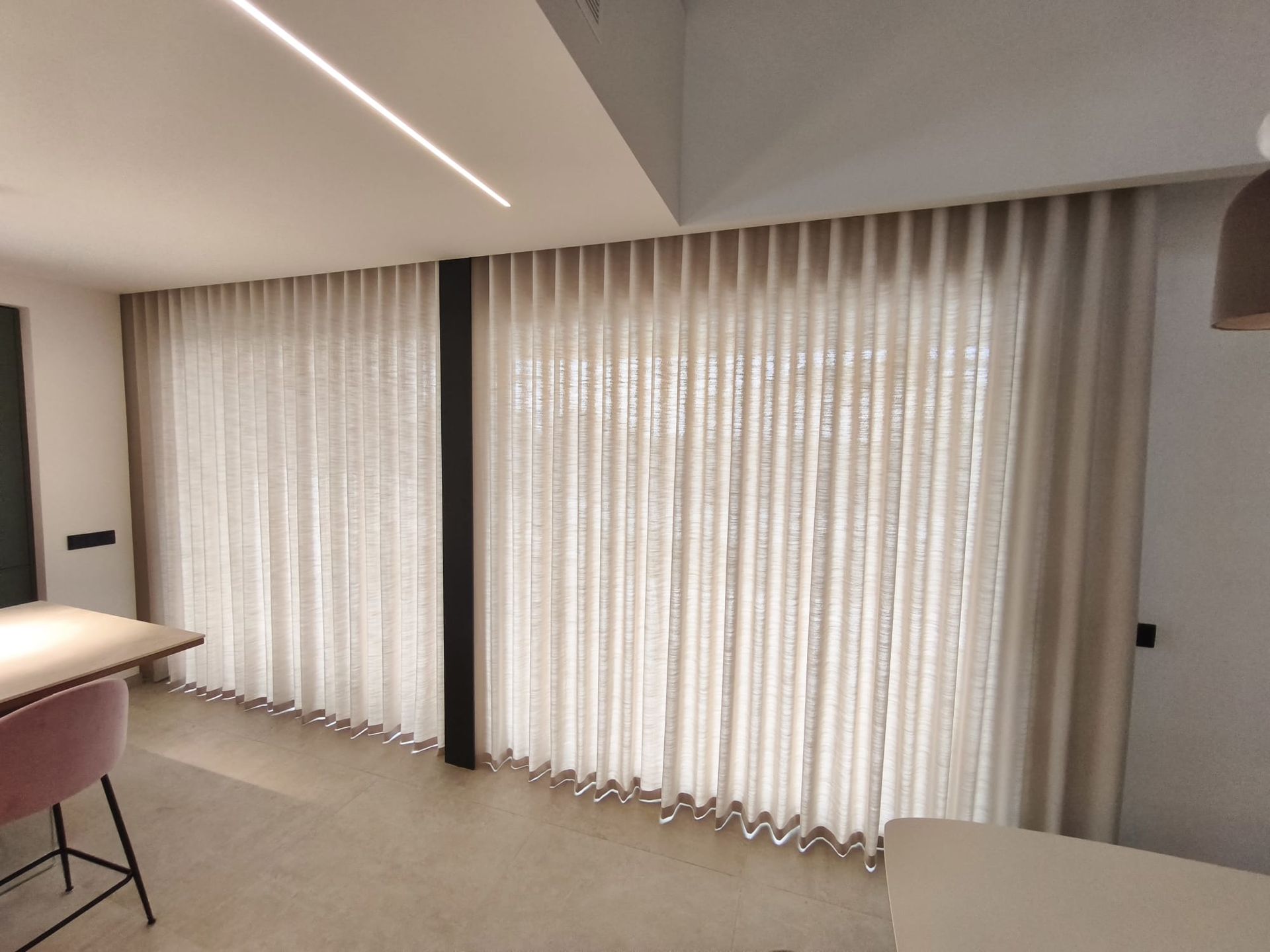 cortinas a medida, onda perfecta