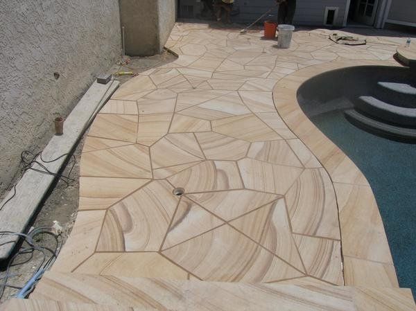 Australian Sandstone Pavers Walkway
