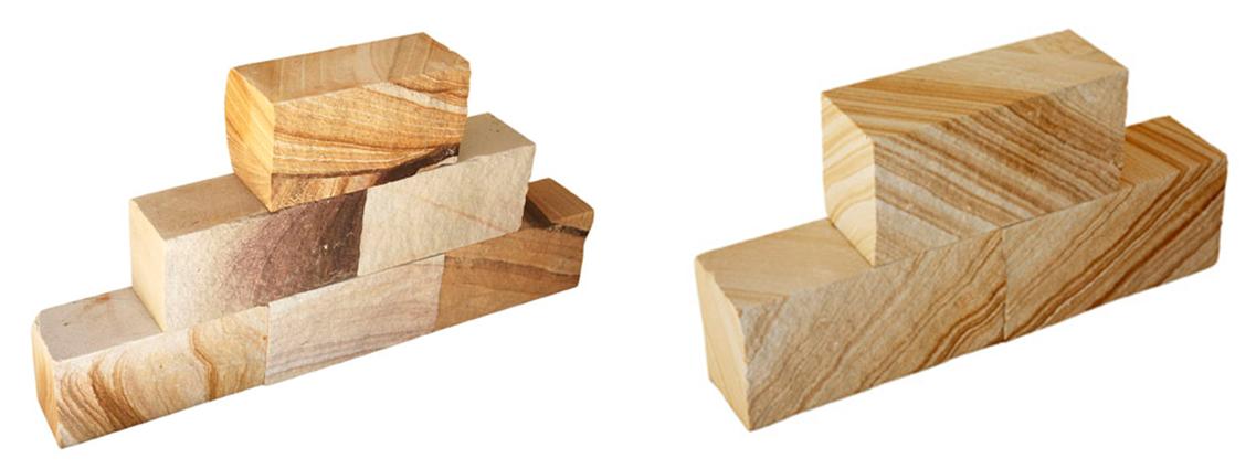 Sandstone Hydrasplit Blocks