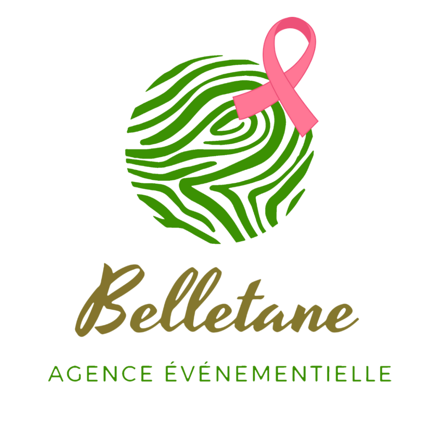 logo agence Belletane octobre rose logo agence Belletane octobre rose