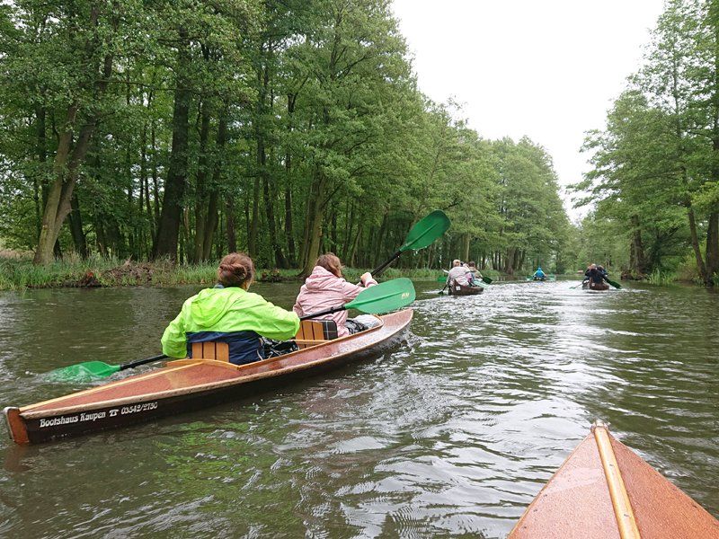 Spreewald Teamausflug Kanu Rallye