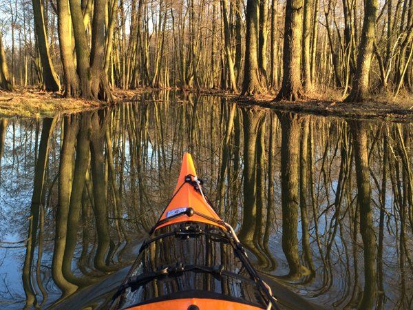 Teamprogramm Weihnachtsfeier Winterpaddeln Spreewald