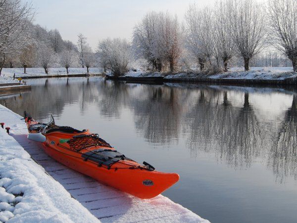Firmenausflug Winterpaddeln Spreewald Berlin