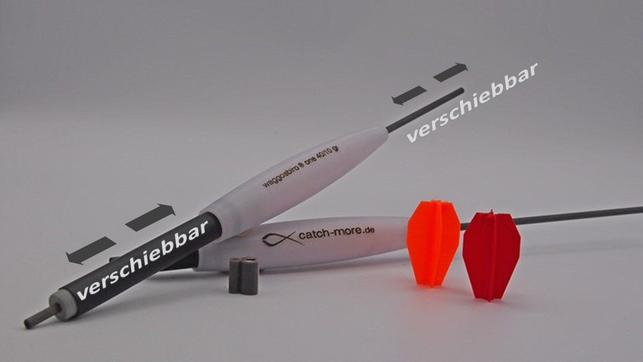 flexible Angelpose für den Angelteich