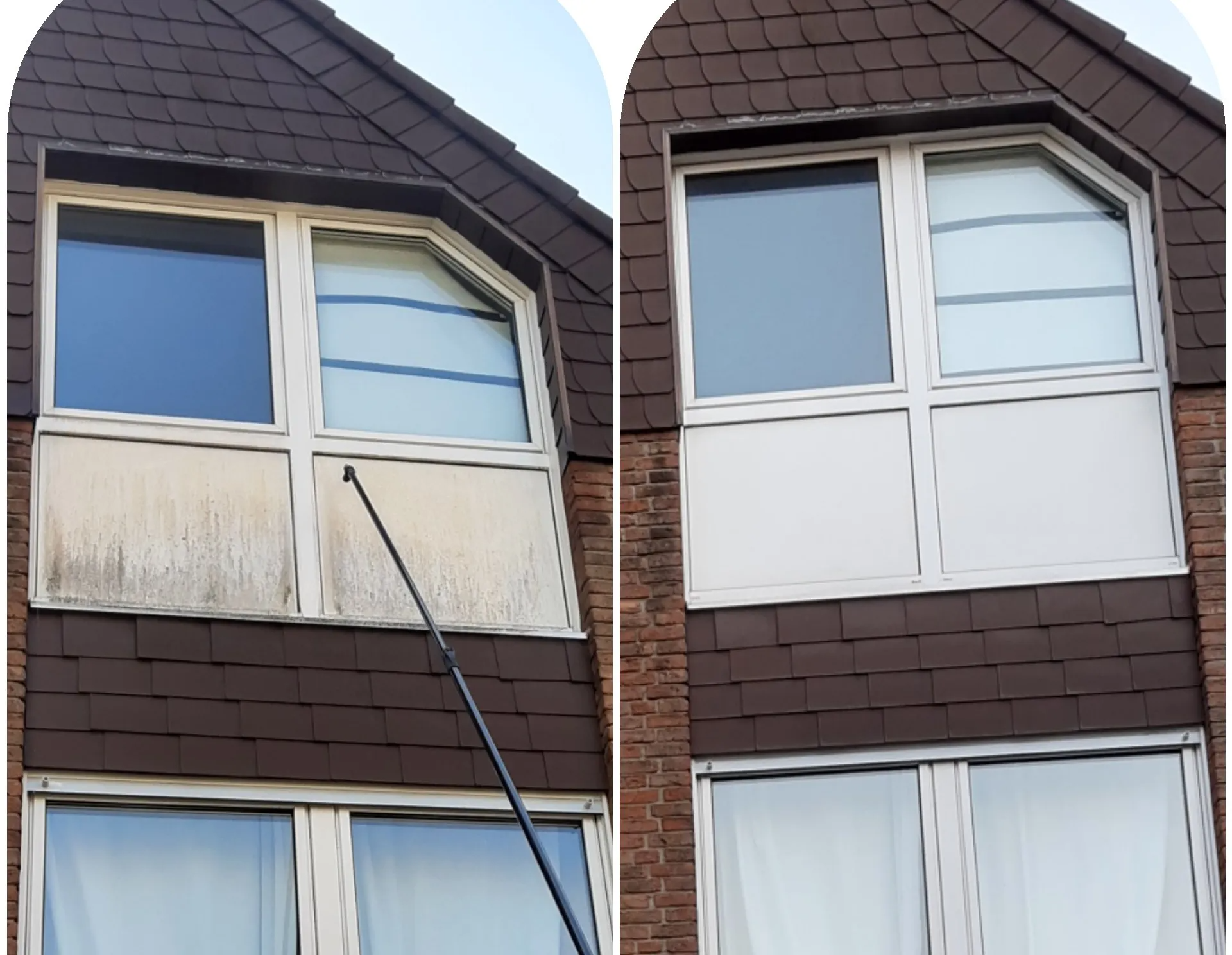 Fassdenreinigung bergisch gladbach - vorher-nachher-vergleich