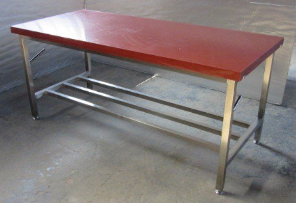 Bespoke stainless steel cutting board table bespoke stainless steel cutting board tables