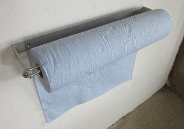 Stainless Steel Wall Dispenser for Medical Bed Paper Roll Stainless steel wall dispenser for non-woven bed paper roll