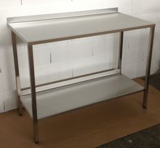 Stainless steel wall tables