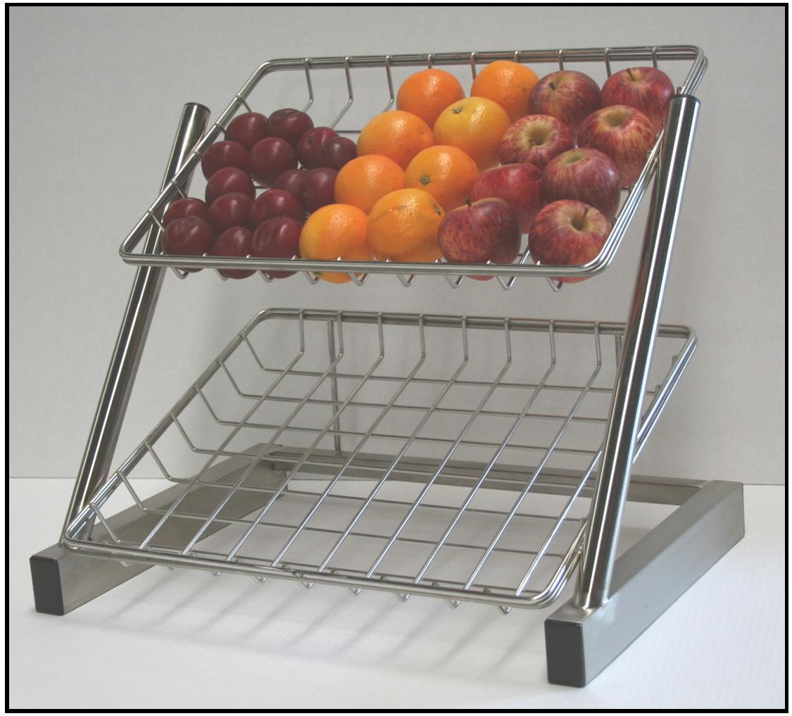Stainless steel counter display stand Stainless steel counter display stands