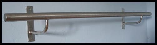 Stainless steel wall mounted ballet barre Stainless steel wall mounted ballet barres