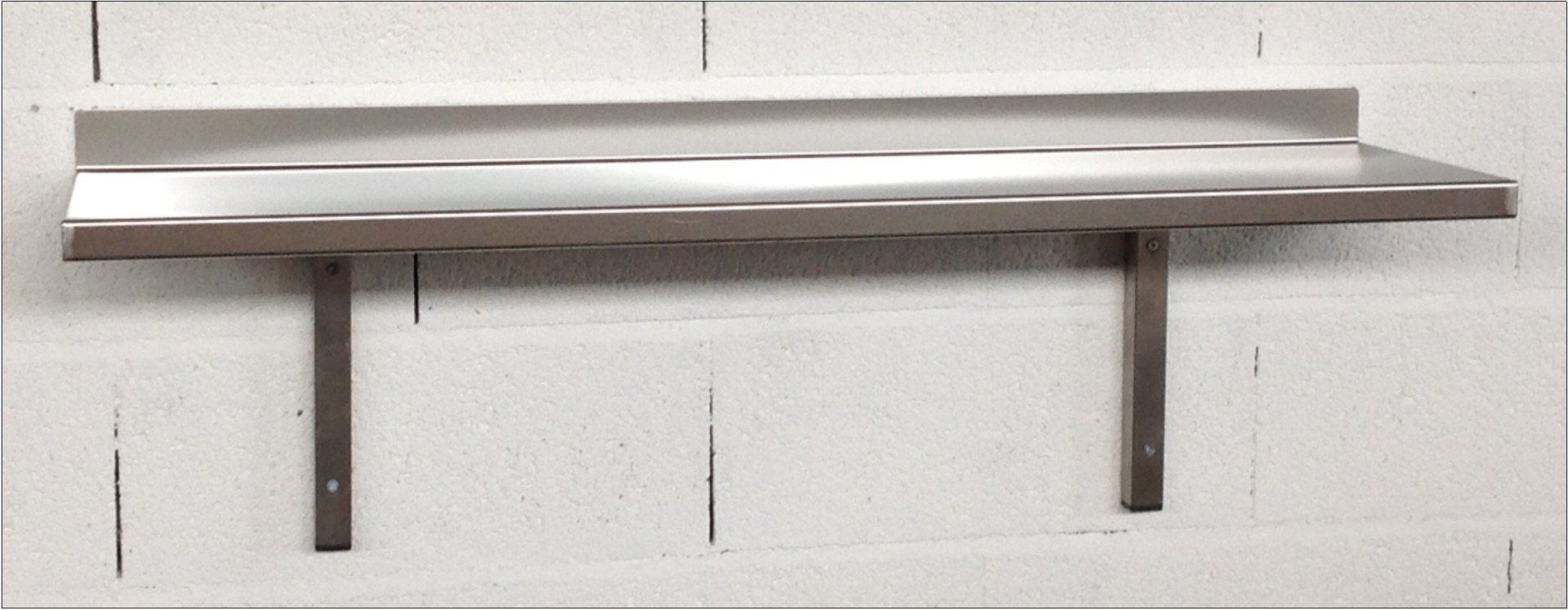 Stainless Steel Wall Shelving stainless steel wall shelving