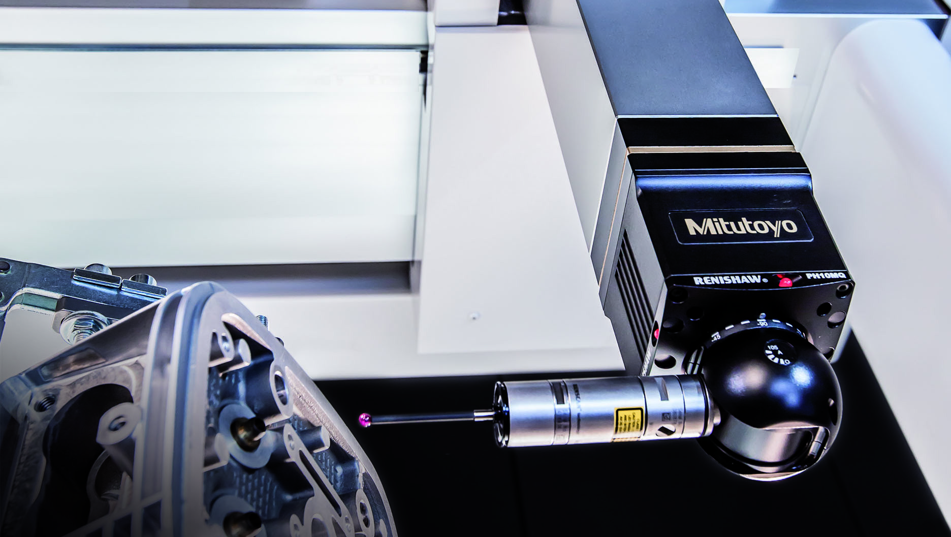 taktiler, schwenkbarer Tastkopf