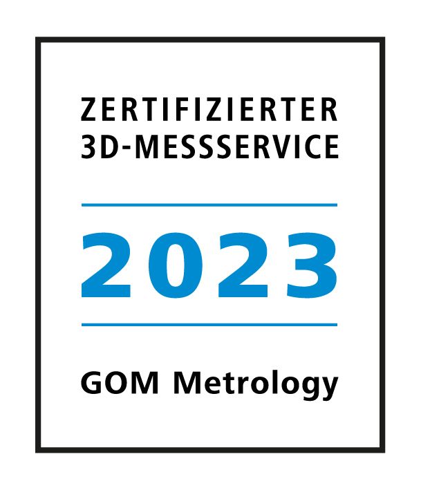 Zertifizierter 3D-Messservice - GOM- / Zeiss-Inspect