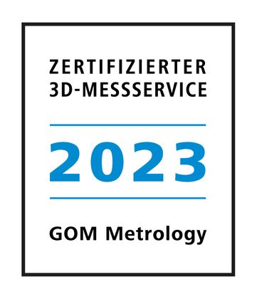 Zertifizierter 3D-Messservice - GOM- / Zeiss-Inspect