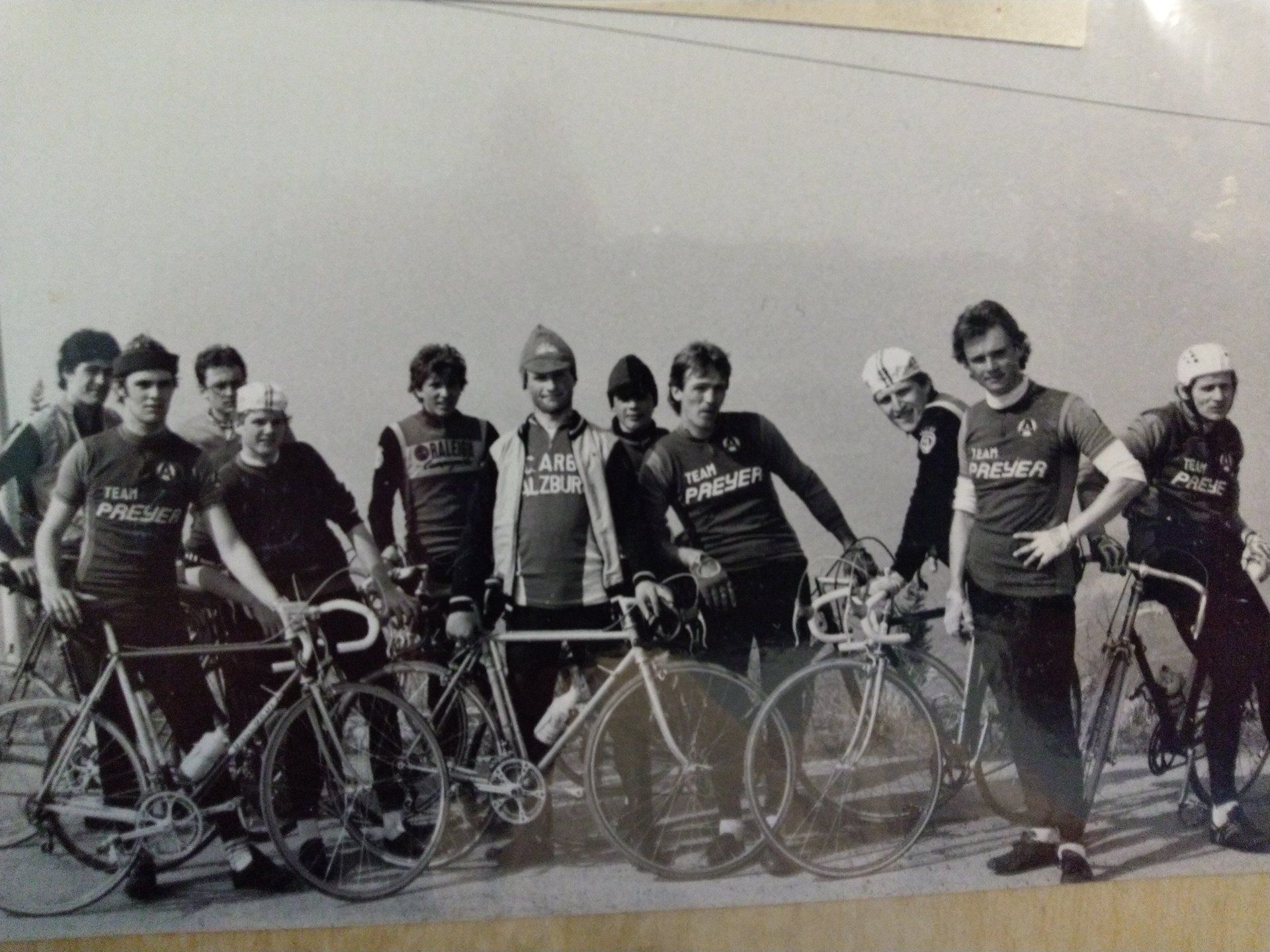 1983: Trainingslager in Cesenatico, Italien