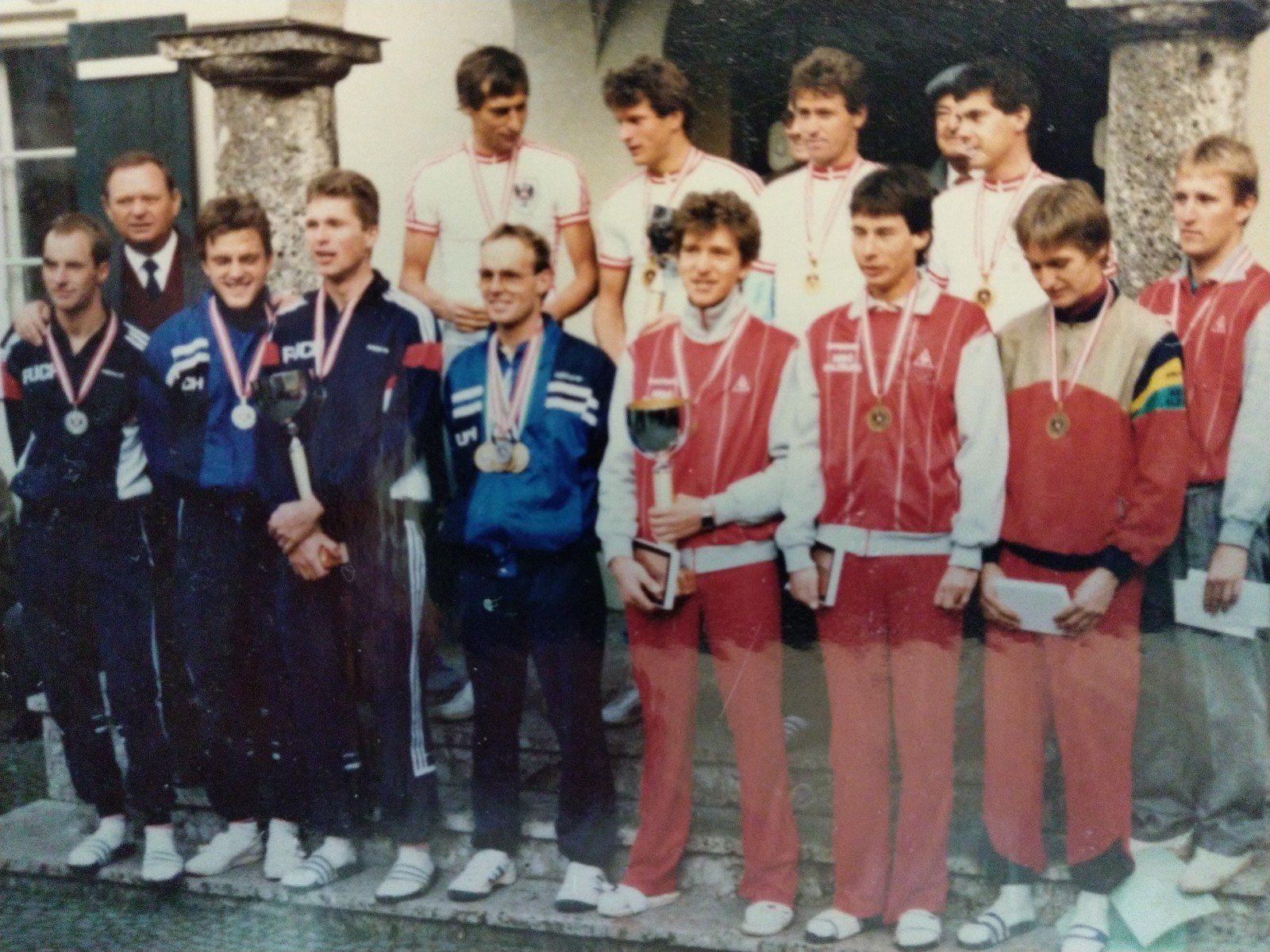 1985: 4er Teamzeitfahren, Österreichische Meisterschaft, St. Gilgen 3.Platz