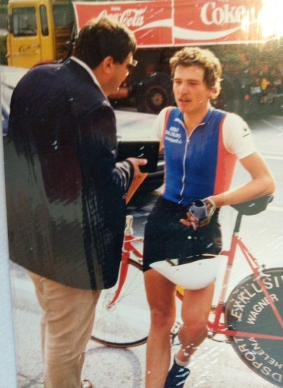 1985: Vierer Teamzeitfahren, Österreichische Meisterschaft, St. Gilgen 3.