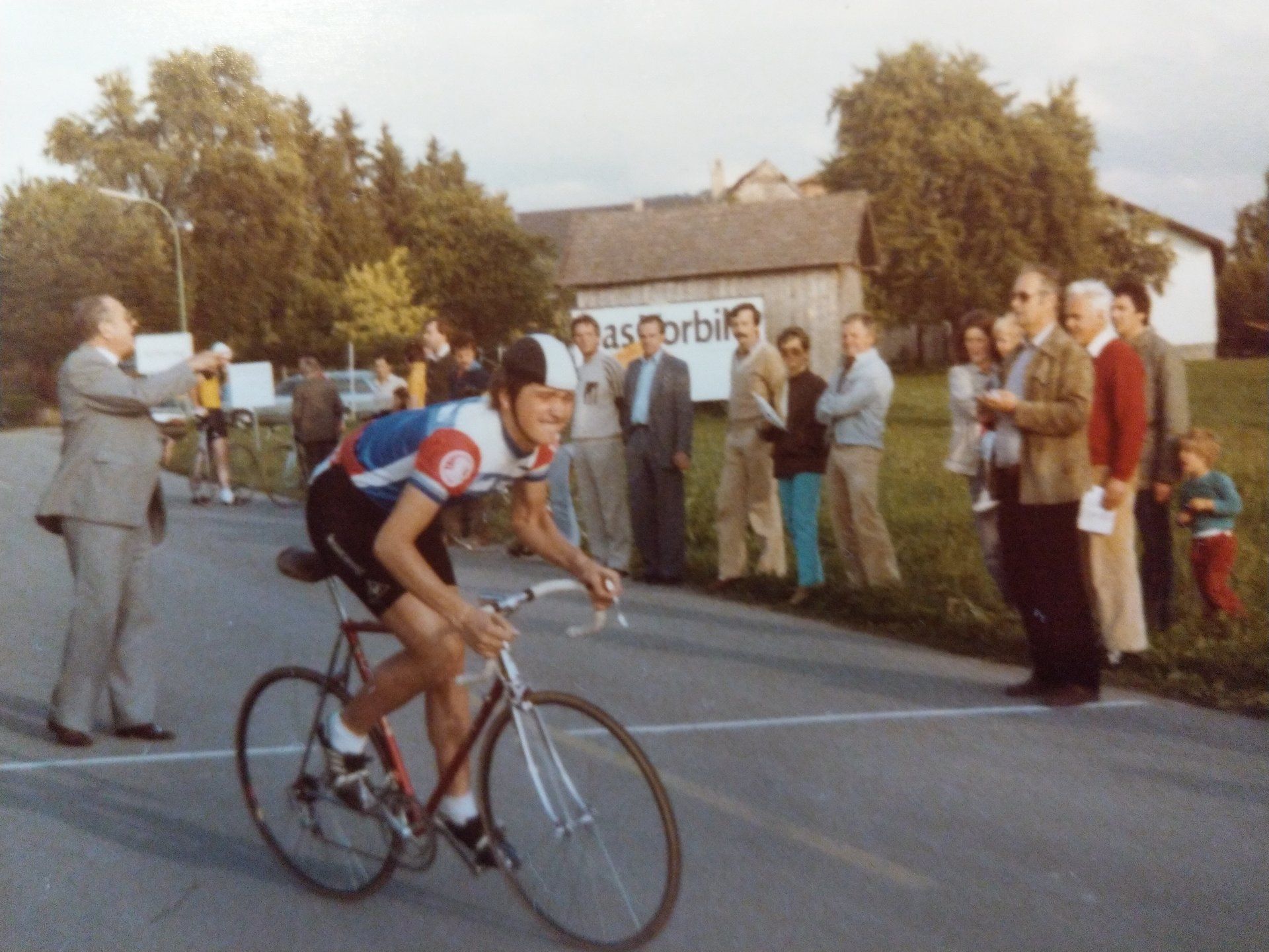 1985: Landesmeisterschaft im Einzelzeitfahren, Anthering bei Salzburg