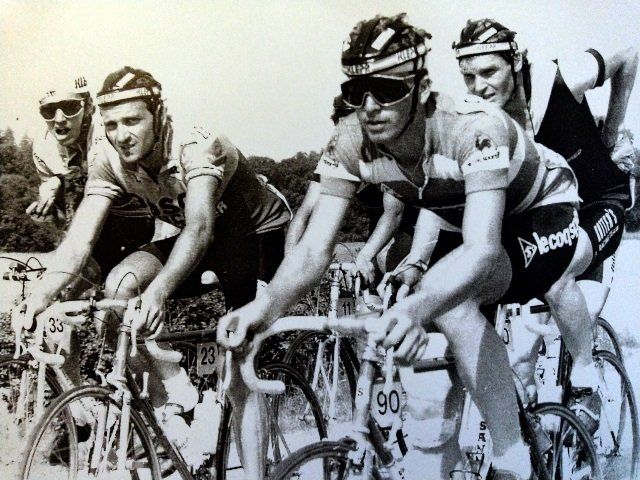 1986: 2. beim Ötztal Radmarathon. (1. Ekkehard Dörschlag, 3. Hohenegger)