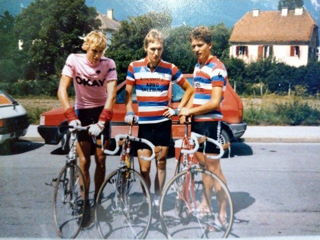 1986: 2. beim Ötztal Radmarathon. (1. Ekkehard Dörschlag, 3. Hohenegger).
