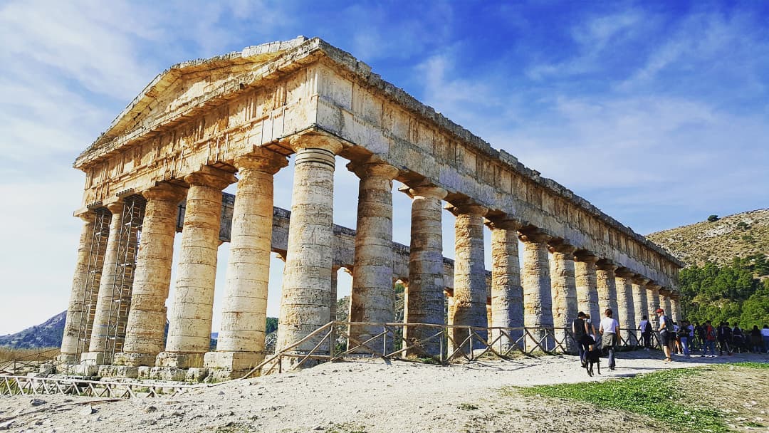 photo by : CréateurdeVoyages S&P Le Temple de Ségeste en Sicile
