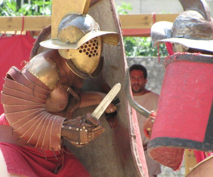 jeux de la gladiature ACTA à Arles