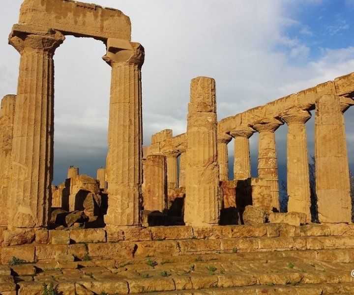 Temples à Agrigente en Sicile