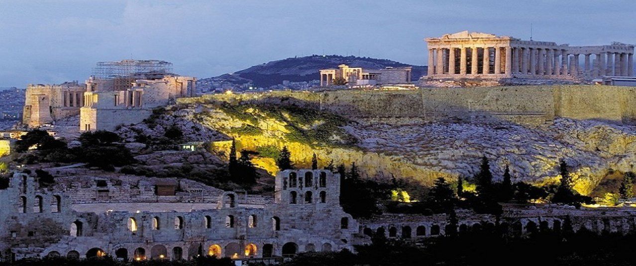 L'acropole d'Athènes en Grèce