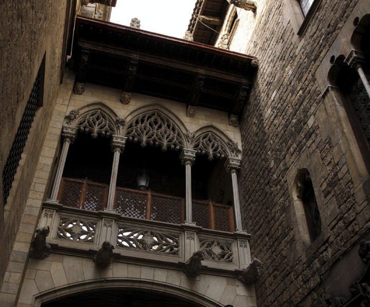 le quartier gothique de Barcelone voyage scolaire