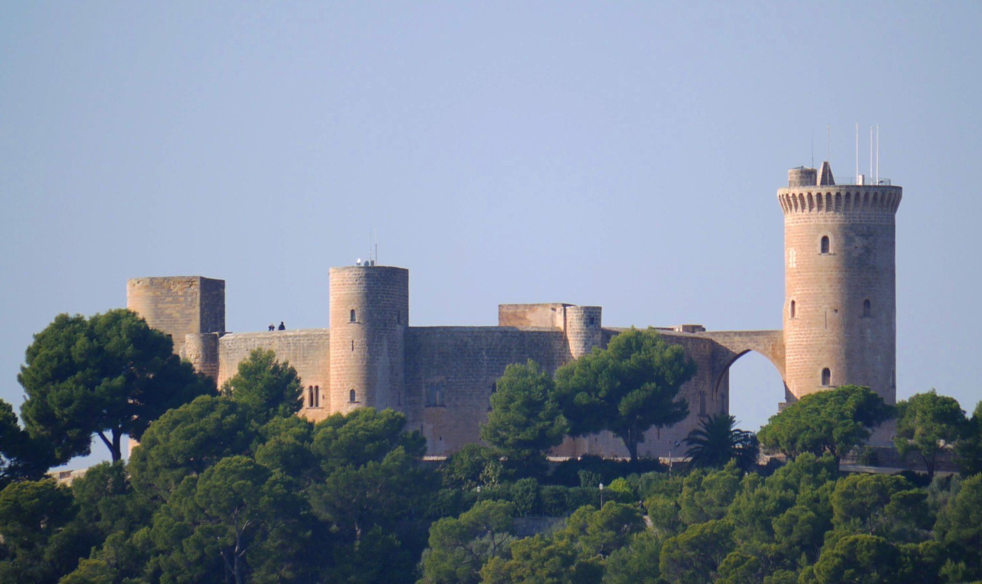 le château de Bellver à Palma de Majorque