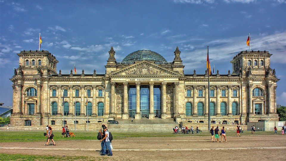 Le Palais du Reichstag à Berlin en Allemagne