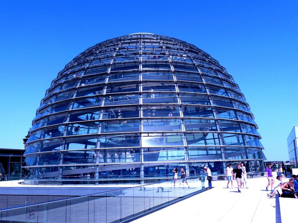 la coupole du Bundestag le Palais du Reichstag à Berlin en Allemagne