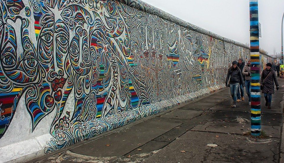 Mur de Berlin East Side Gallery