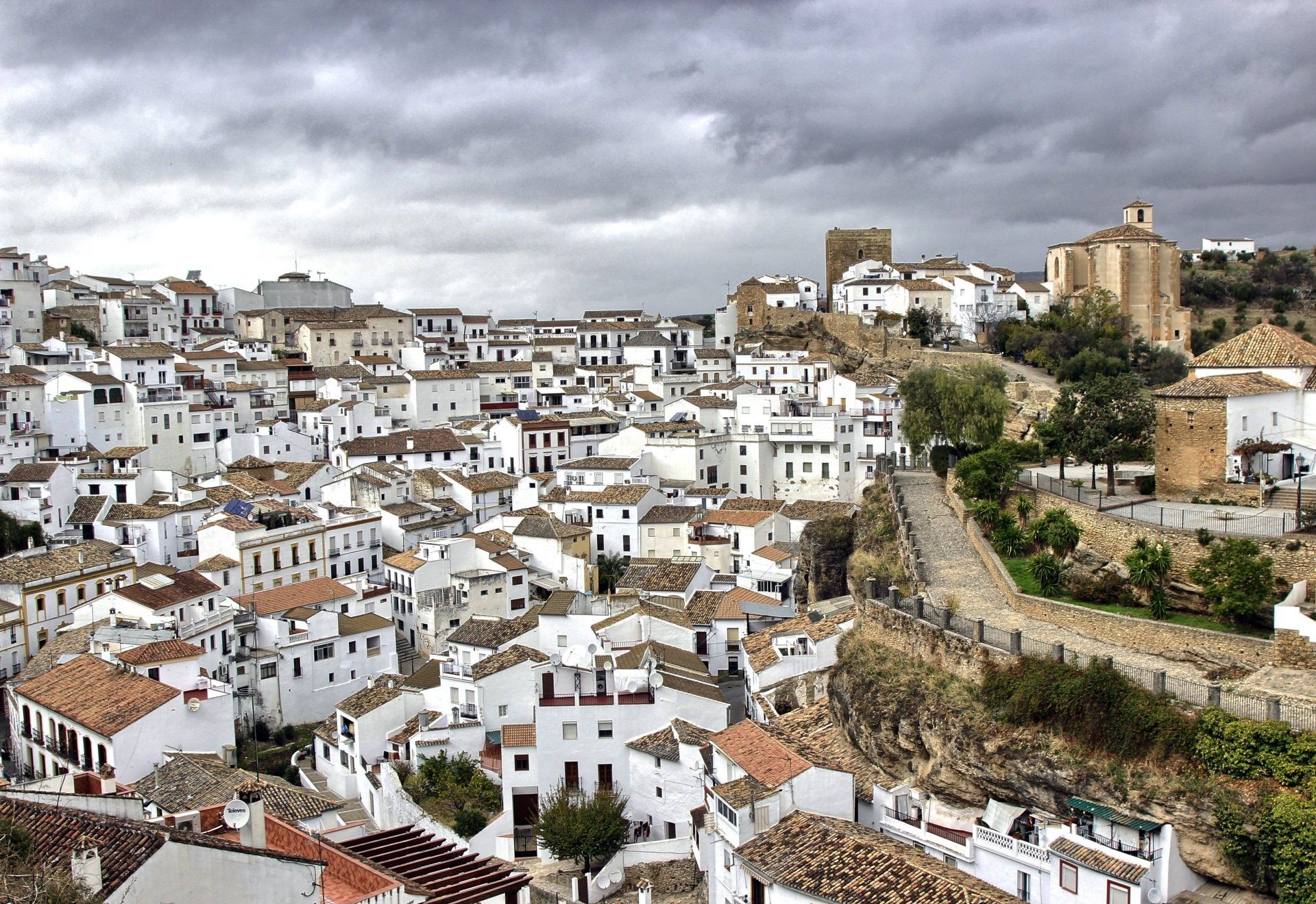 Cadiz en Andalousie en Espagne