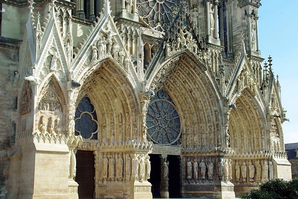 Le basilique Saint Rémi à Reims