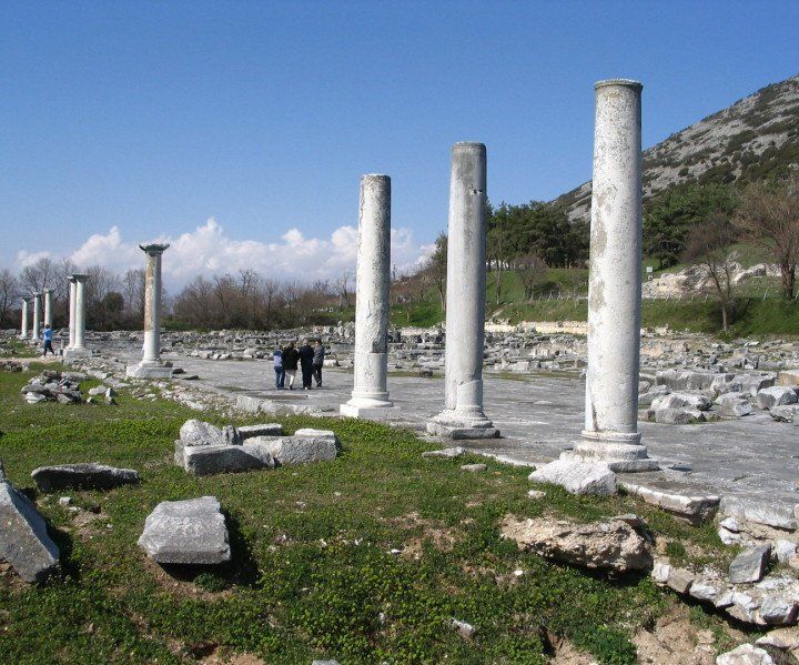 le site de Filippi en Grèce voyage
