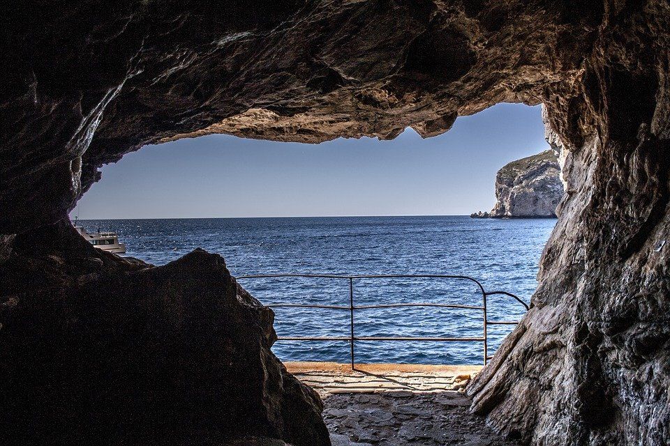 la Grotta Nettuno à Alghero en Sardaigne