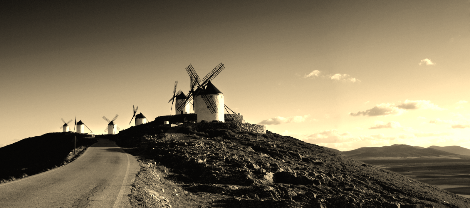 la route de Don Quichotte en Espagne