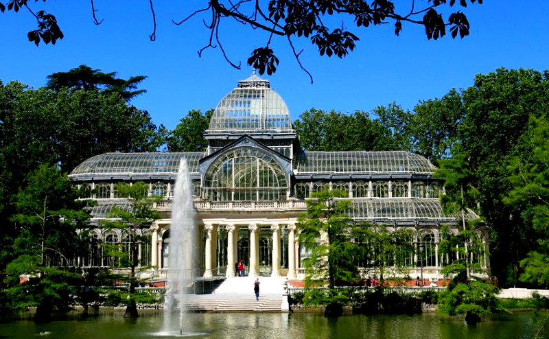 le parc Retiro à Madrid en Espagne