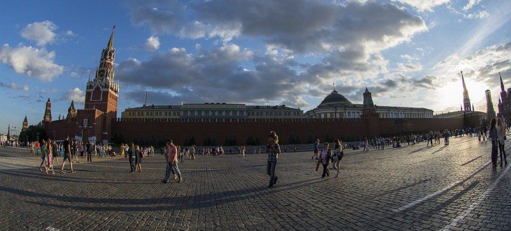 la place du Kremlin à Moscou en Russie