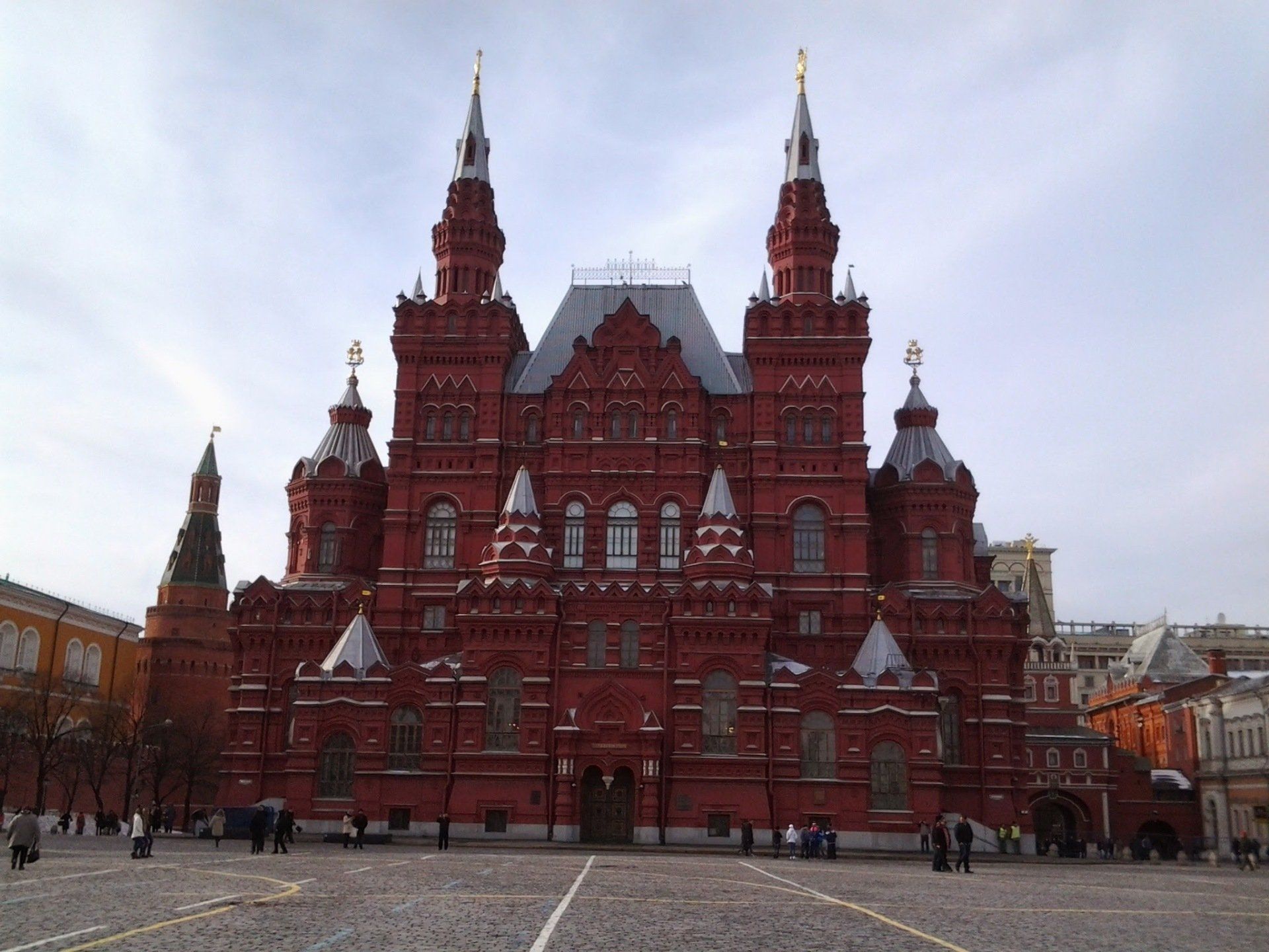 voyage scolaire à Moscou en Russie