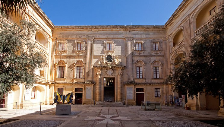 Le Palais Vilhena à Mdina Malte