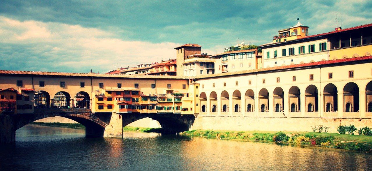 Le Ponte Vecchio à Florence en Italie