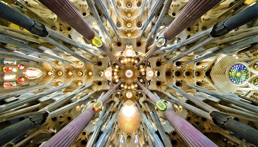 La Sagrada Familia à Barcelone en Espagne