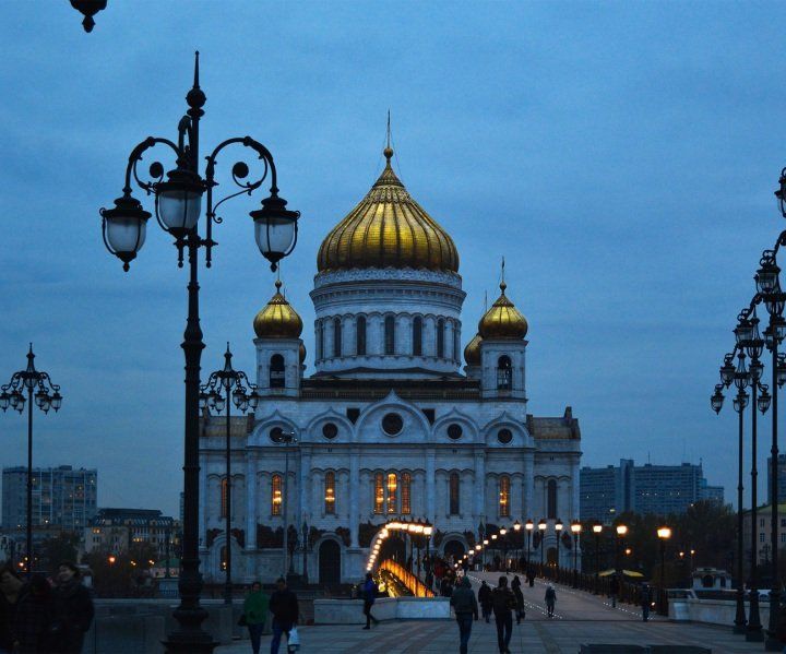 Cathédrale Saint Sauveur à Saint Petersbourg en Russie