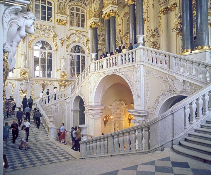 Musée de l'Ermitage à Saint-Petersbourg en Russie