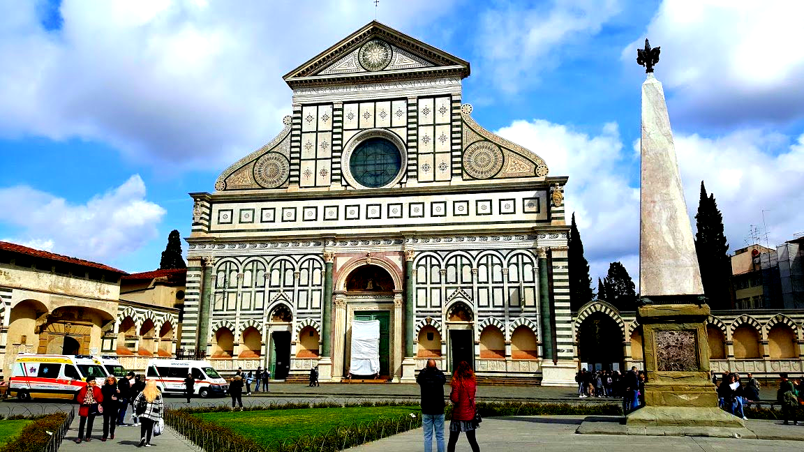 l'église Santa Maria Novella à Florence en Italie