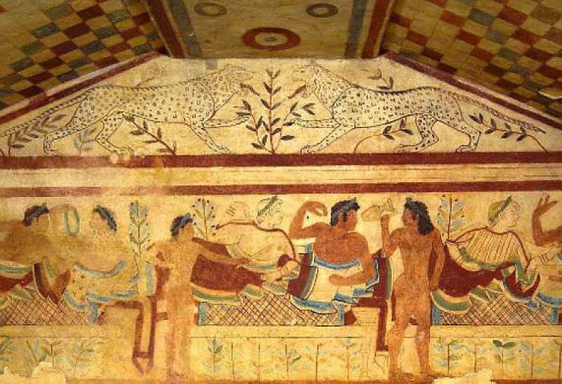 Tombes étrusques de Tarquinia