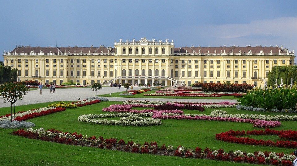 le château de Schonbrunn de Vienne en Autriche